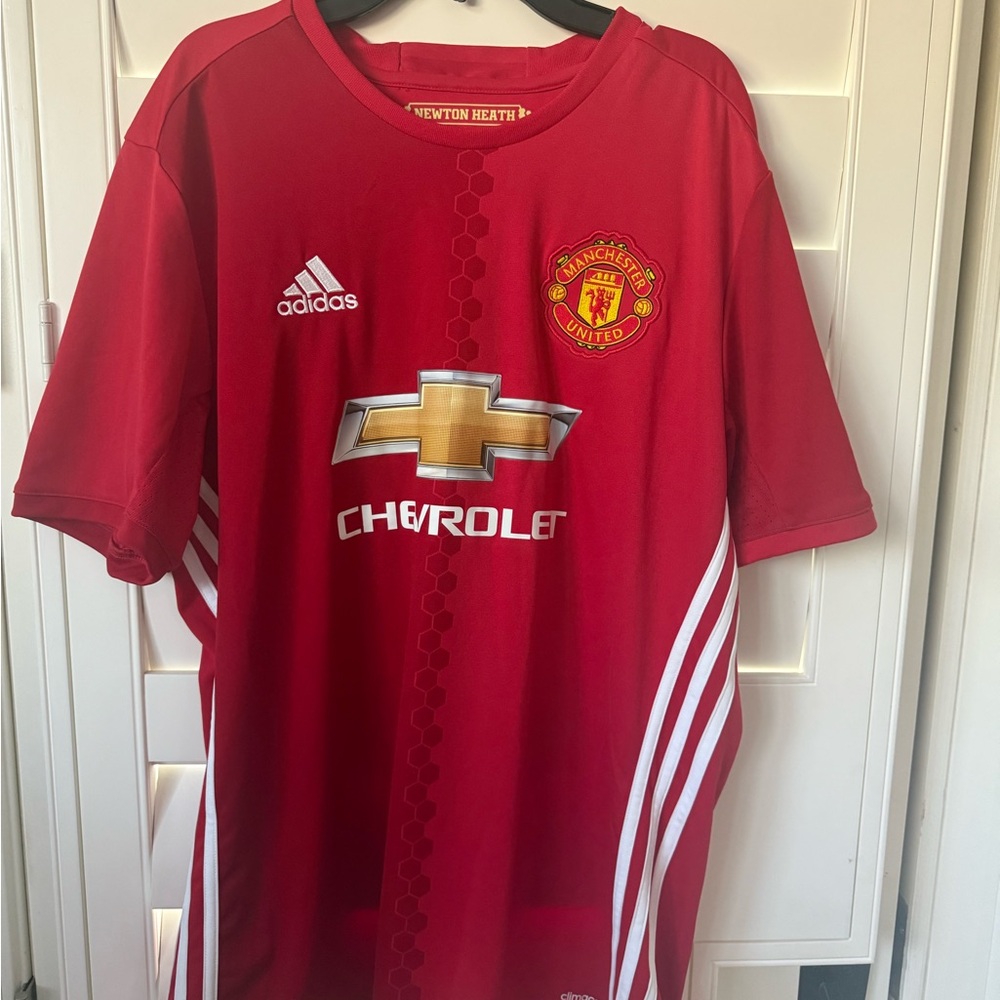 Adidas Red Manchester United Jersey